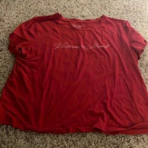 victoria’s secret short sleeve shirt